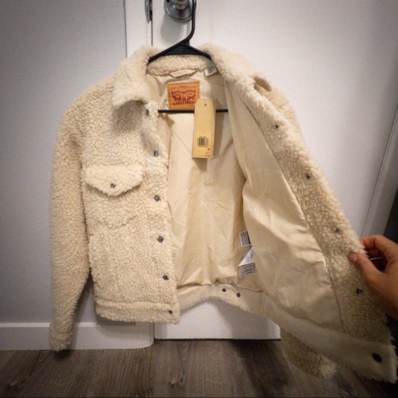 NWT Levis Sherpa Jacket - Picture 3 of 8